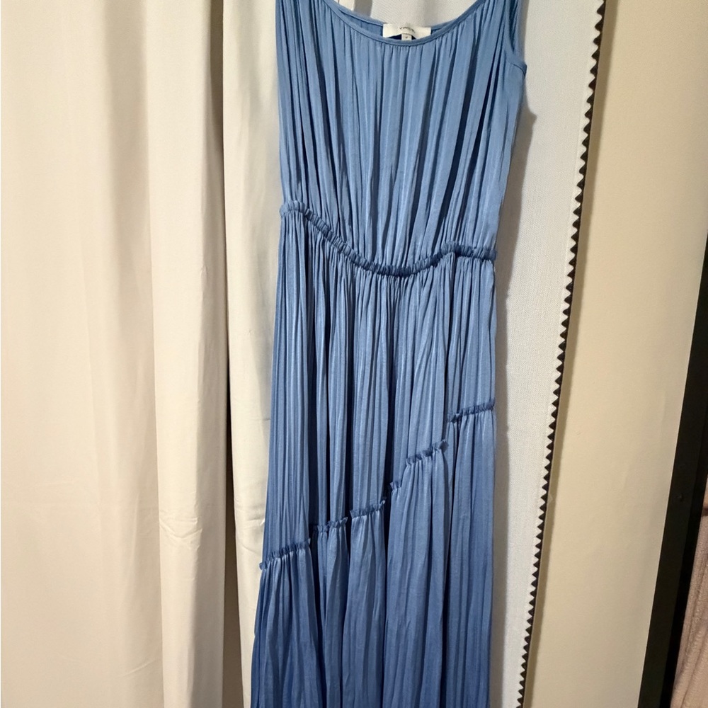 Vince Elegant Blue Maxi Dress